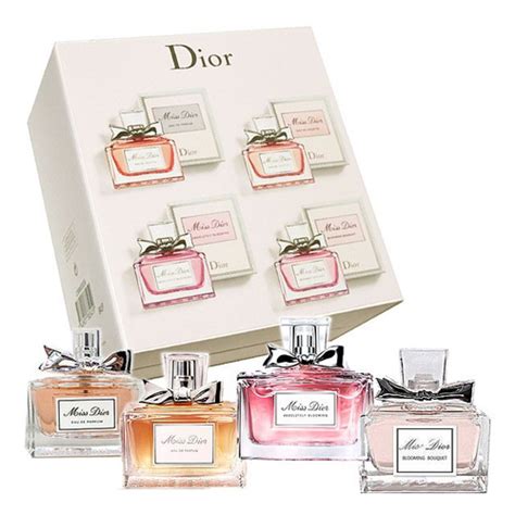 dior miniature perfumes|miss dior mini gift set.